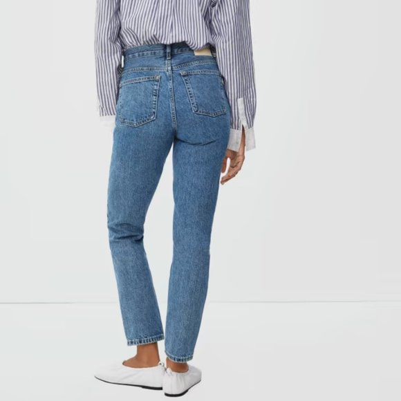 Everlane 90s Cheeky Crop Jeans Size 28 - Picture 2 of 12